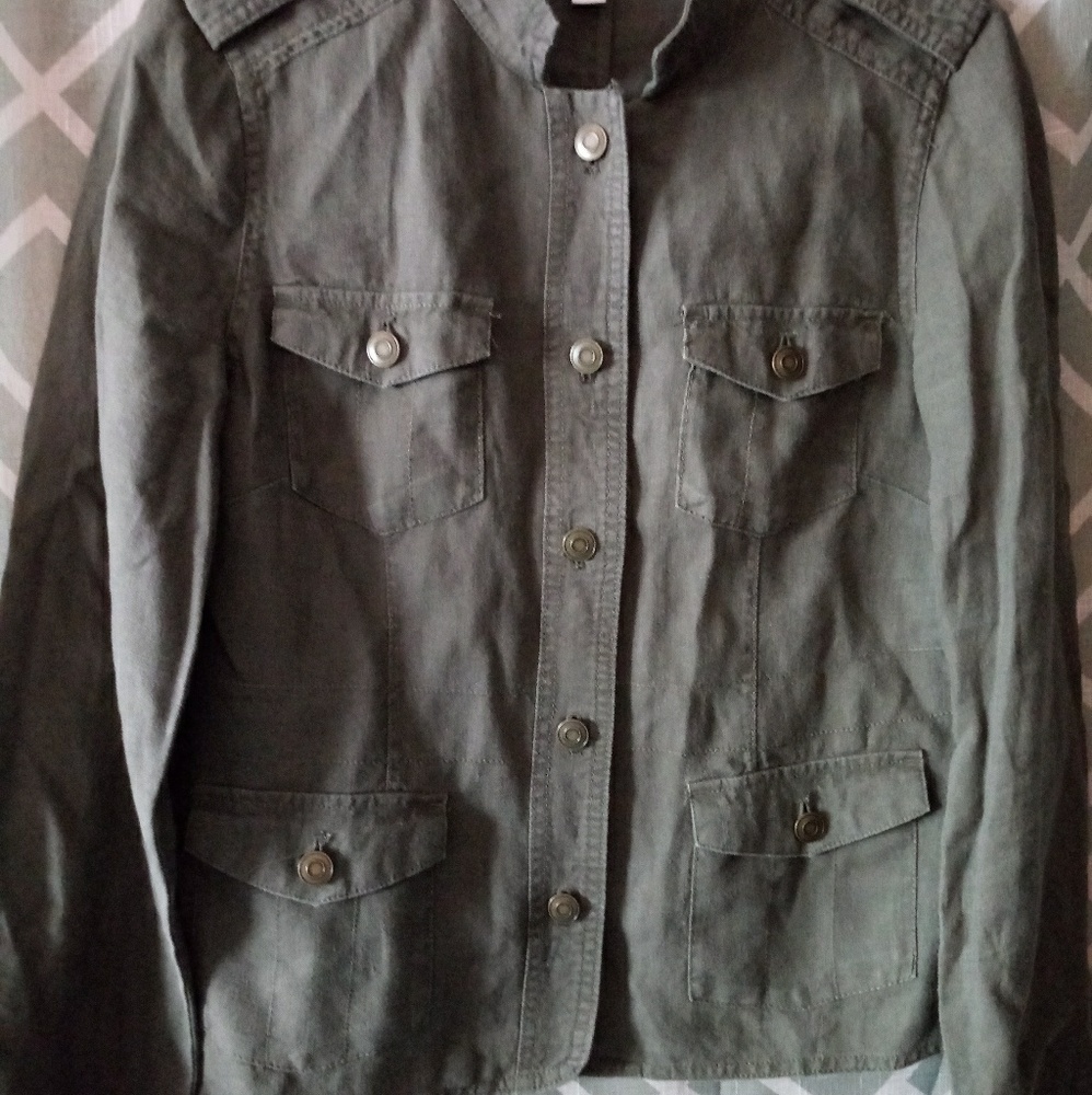 Relativity Army Green Utility Jacket